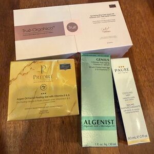 Mixed set of beauty products